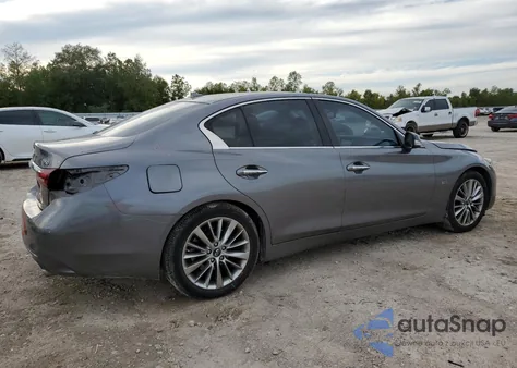 2018 Infiniti Q50 3.0T Luxe from USA, damaged, VIN JN1EV7AP5JM350376